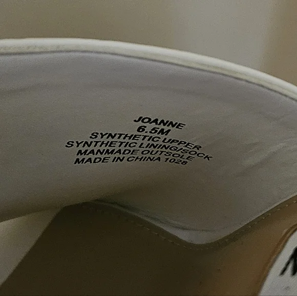 Steve Madden Joanne White Wedges - Picture 4 of 5